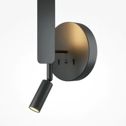 Applique Camera Da Letto-Maytoni combo applique per comodino led da 3000k a 6000k orientabile