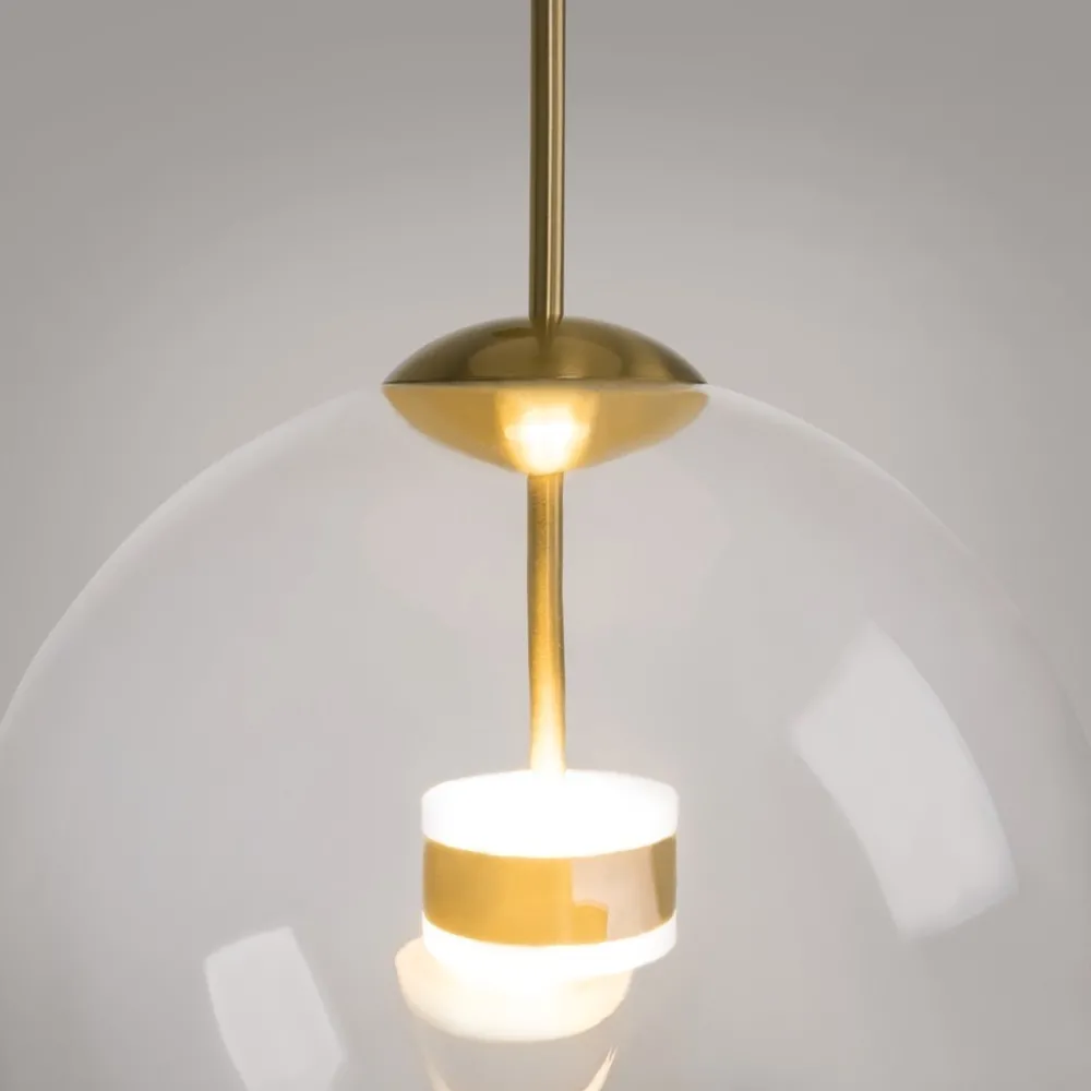 Lampadari Cucina-Maytoni cometa lampadario per isola cucina led 3000k