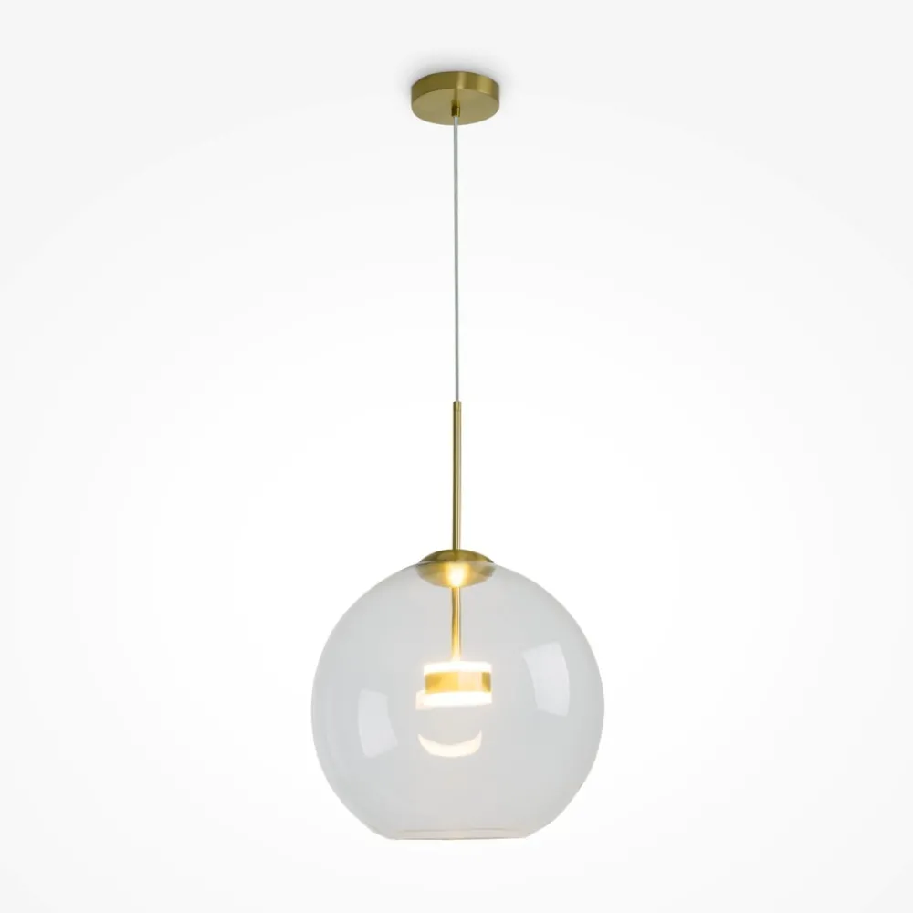 Lampadari Cucina-Maytoni cometa lampadario per isola cucina led 3000k