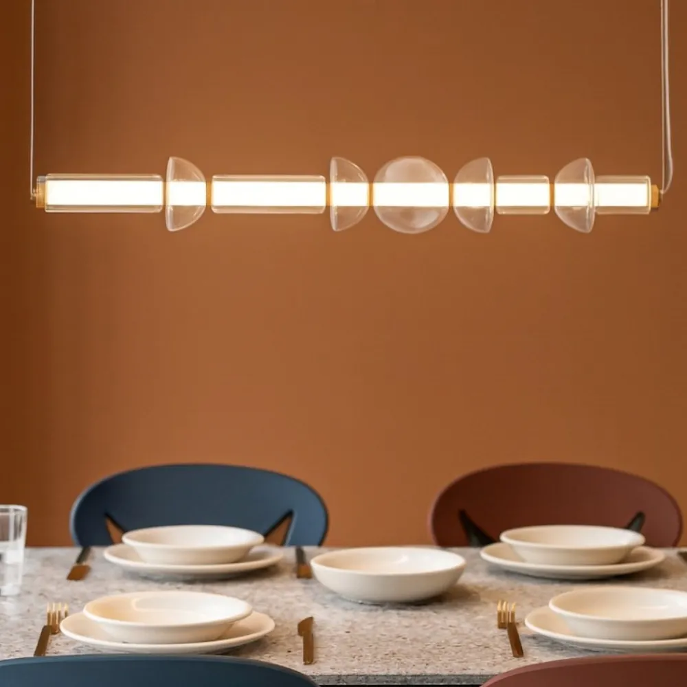 Lampadari Moderni-Maytoni cosmo lampadario moderno per tavolo led 39w 3000k colore oro