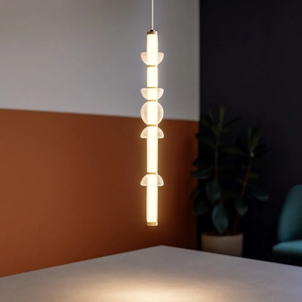 Lampadari Moderni-Maytoni cosmo lampadario moderno per tavolo led 39w 3000k colore oro