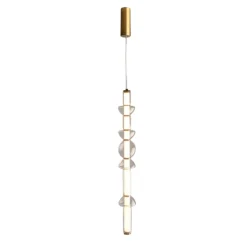 Lampadari Moderni-Maytoni cosmo lampadario moderno per tavolo led 39w 3000k colore oro