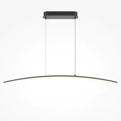 Lampadari Cucina-Maytoni curve lampadario cucina led 15w da 3000k a 4000k moderno