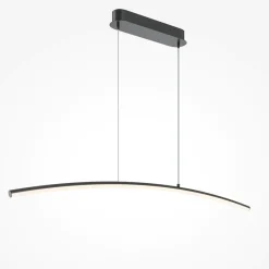 Lampadari Cucina-Maytoni curve lampadario cucina led 15w da 3000k a 4000k moderno