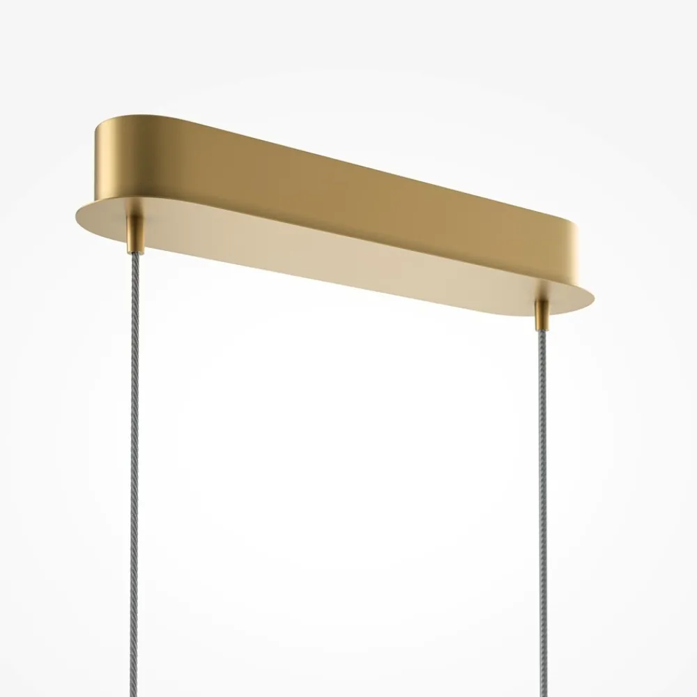 Lampadari Cucina-Maytoni curve lampadario minimal per cucina led 2600k a 3500k