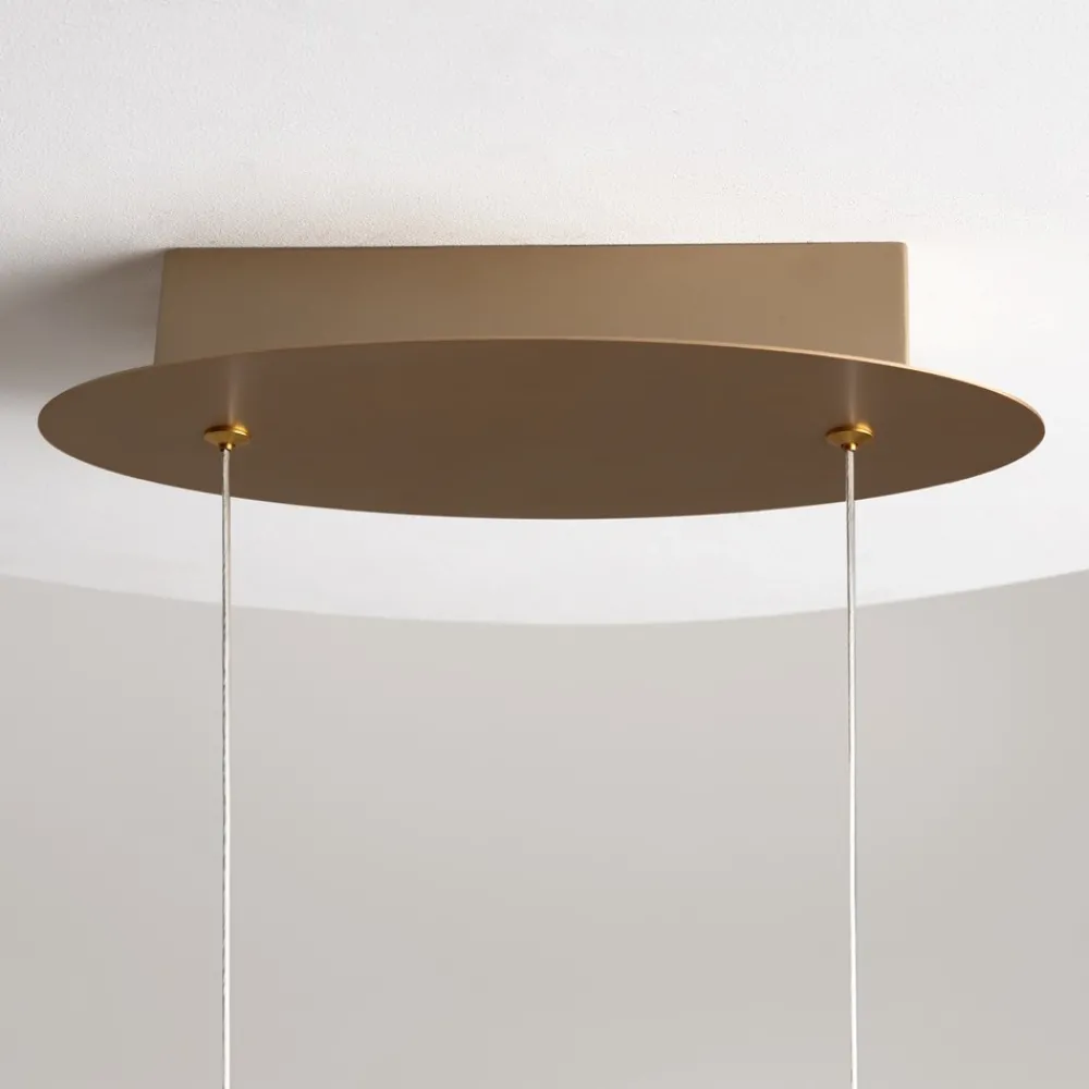 Lampadari Cucina-Maytoni curve lampadario per cucina moderna led 4000k