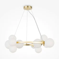 Lampadario Camera Da Letto-Maytoni dallas lampadario per camera da letto colore oro