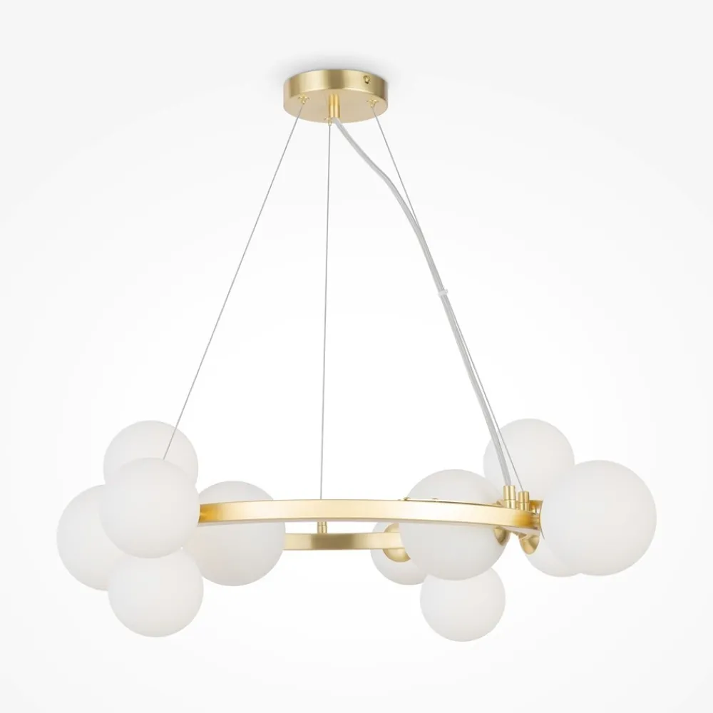 Lampadario Camera Da Letto-Maytoni dallas lampadario per camera da letto colore oro