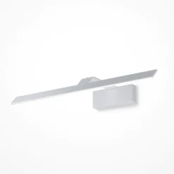 Applique Da Bagno-Maytoni decart applique bianco da bagno led 4000k per specchio