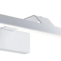 Applique Da Bagno-Maytoni decart applique bianco da bagno led 4000k per specchio
