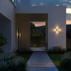 Applique Da Esterno-Maytoni downing street applique da esterno led 3000k ip65