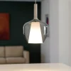 Lampade A Sospensione-Maytoni duality lampada a sospensione per isola cucina in vetro fume'