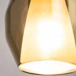 Lampade A Sospensione-Maytoni duality lampada a sospensione vetro oro specchiato per cucina