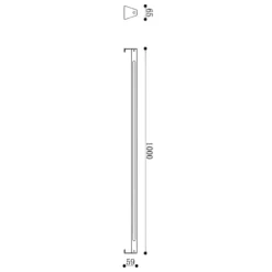 Lampade Da Esterno Giardino-Maytoni edge lampada da esterno moderna led 3000k ip65