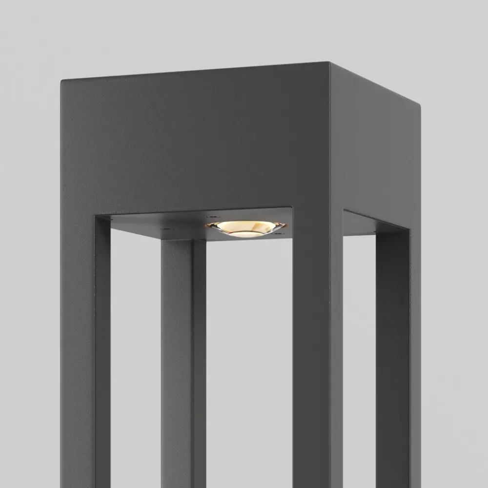 Lampioni Da Giardino-Maytoni elbe lampione da giardino led 3000k ip65 design minimal
