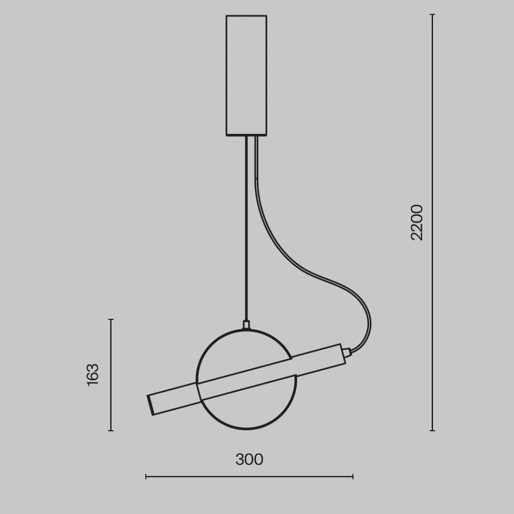 Lampade A Sospensione-Maytoni enigma lampada a sospensione per cucina moderna led 3000k