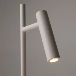 Lampade Da Tavolo-Maytoni estudo lampada da tavolo bianca moderna led 3000k