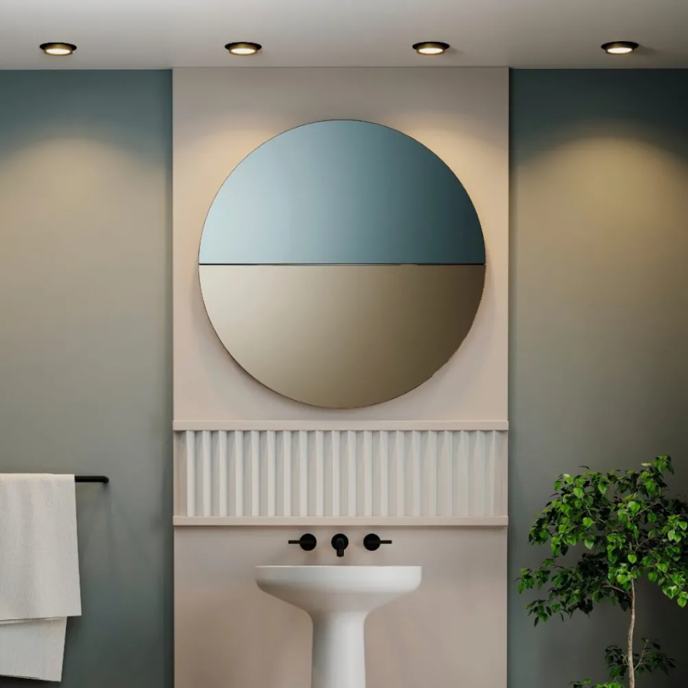 Faretti Da Incasso-Maytoni faretto da incasso a soffitto hoop bianco rotondo gx53