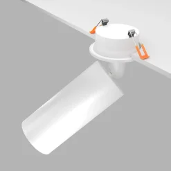 Faretti Da Incasso-Maytoni faretto da incasso focus cilindro bianco orientabile