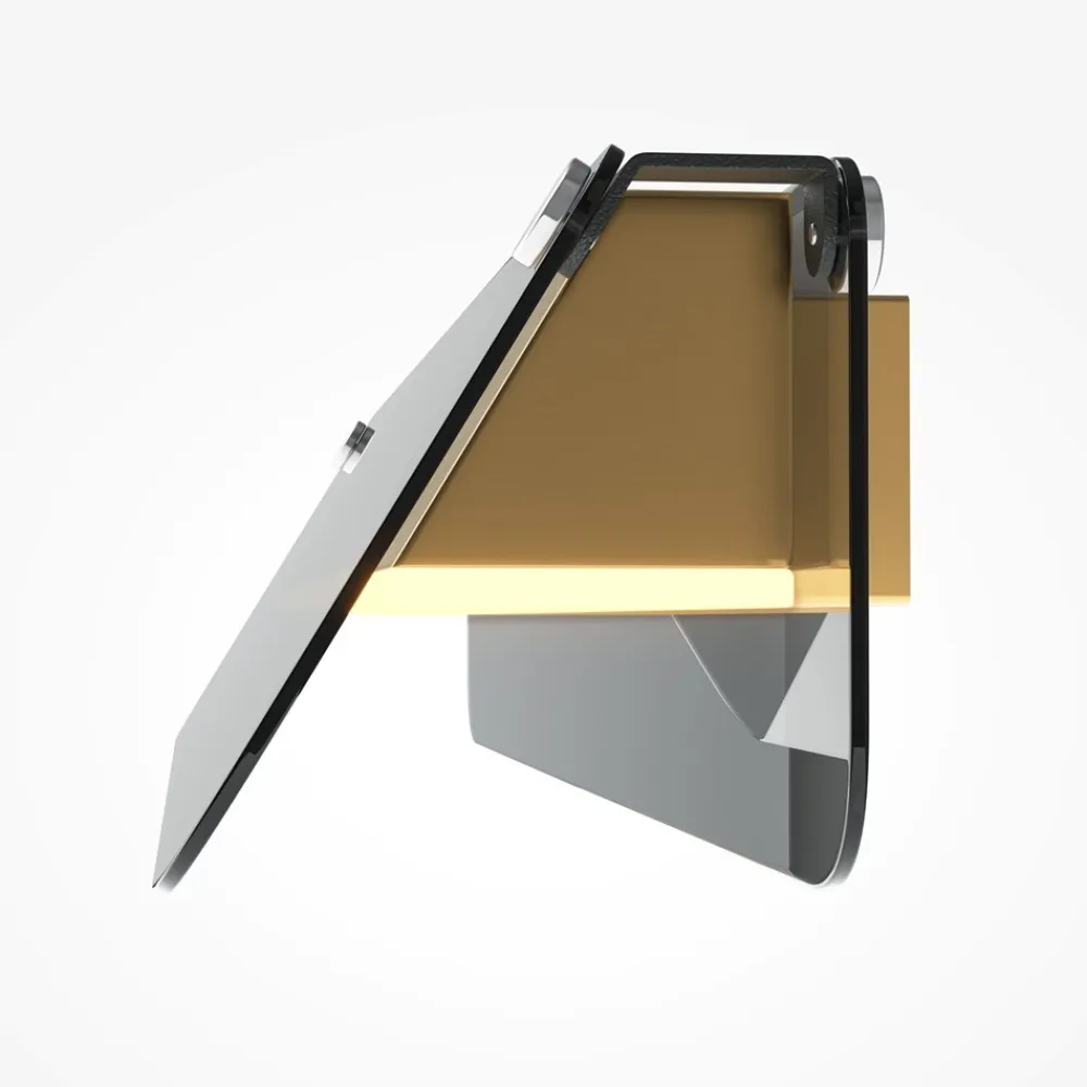 Applique Da Parete-Maytoni flat applique da parete led 10w 3000k moderno