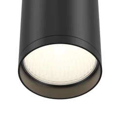 Faretti Da Soffitto-Maytoni focus faretto da soffitto cilindro nero gu10