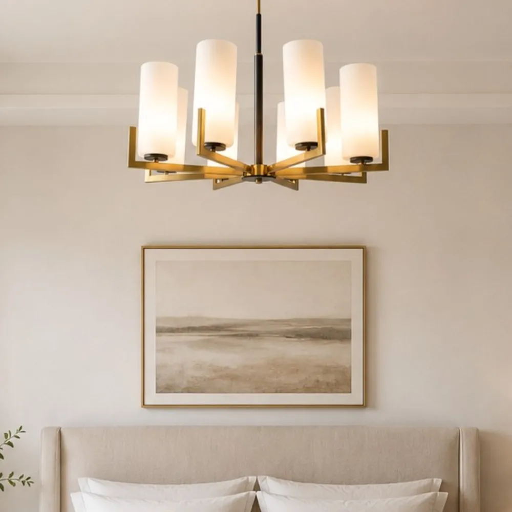Lampadario Camera Da Letto-Maytoni fortano lampadario per camera da letto 8 luci