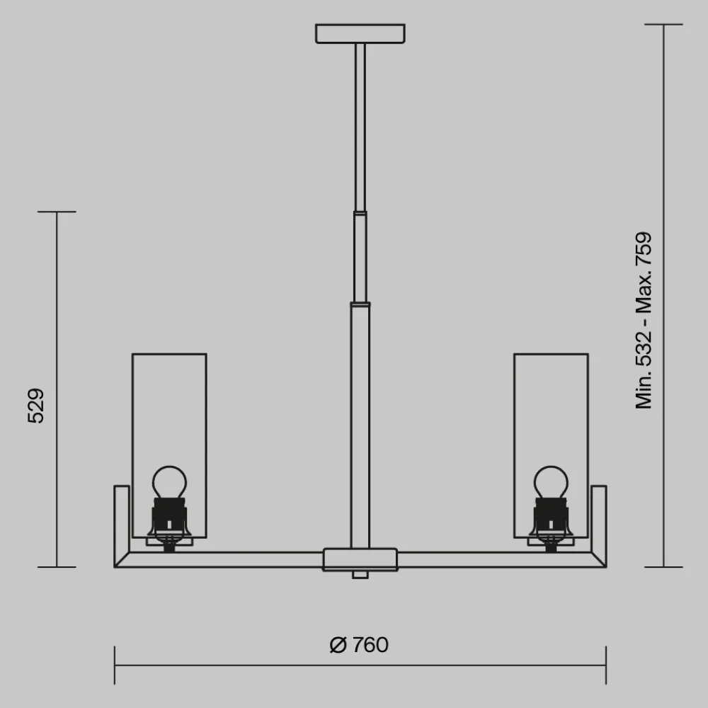 Lampadario Camera Da Letto-Maytoni fortano lampadario per camera da letto 8 luci