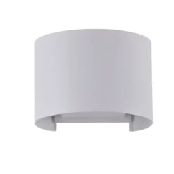 Applique Da Esterno-Maytoni fulton applique da esterno design minimal bianco led 3000k ip54