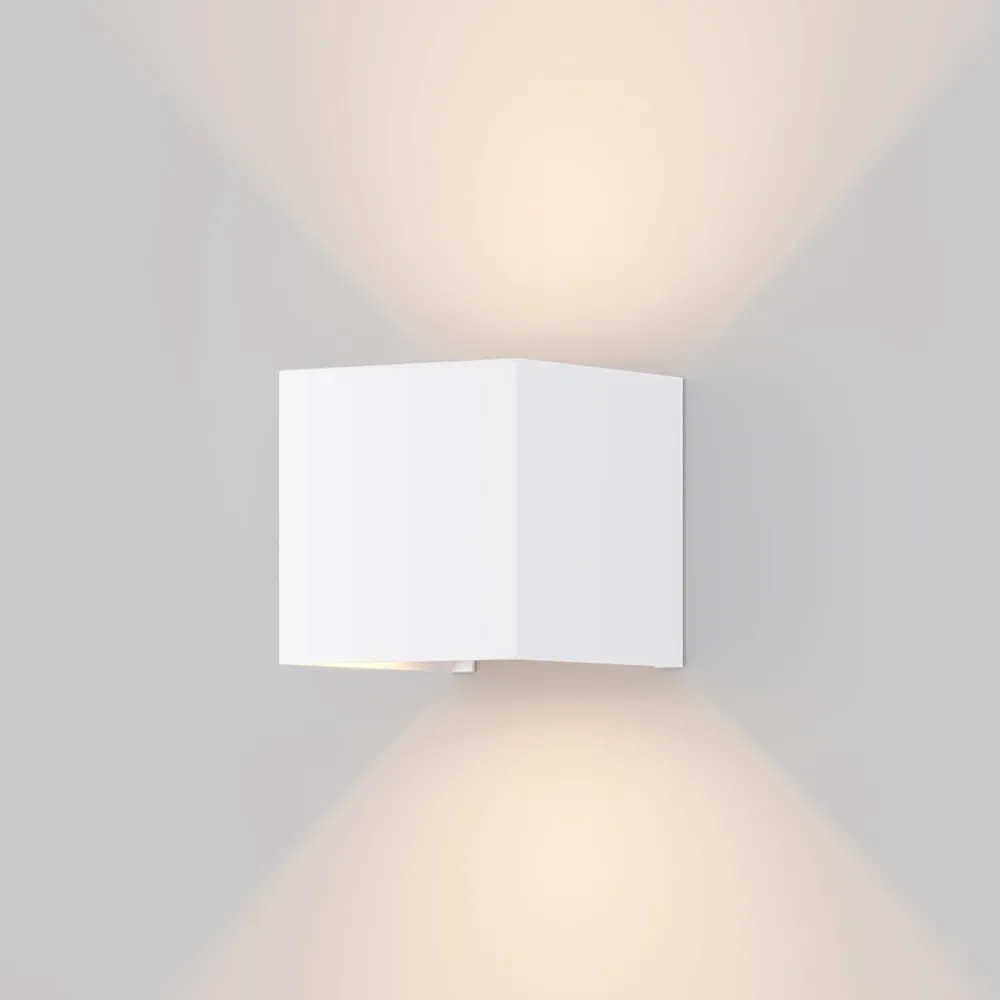 Applique Da Esterno-Maytoni fulton applique da esterno minimal led 3000k ip54
