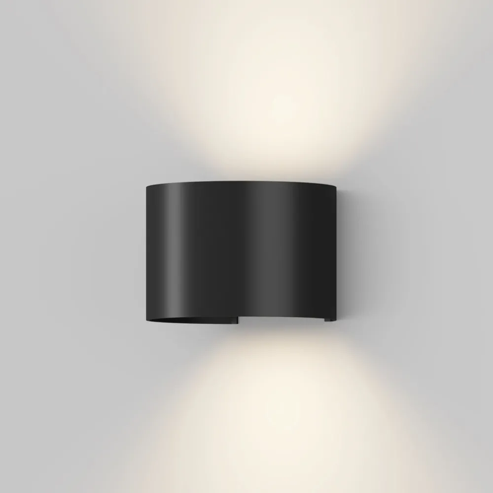 Applique Da Esterno-Maytoni fulton applique da esterno moderna led 3000k ip54