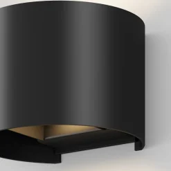 Applique Da Esterno-Maytoni fulton applique da esterno moderna led 3000k ip54