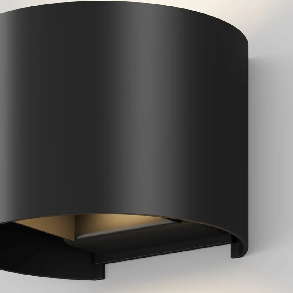 Applique Da Esterno-Maytoni fulton applique da esterno moderna led 3000k ip54