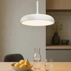 Lampadari Cucina-Maytoni gerhard lampadario da cucina led 19w 3000k bianca minimal