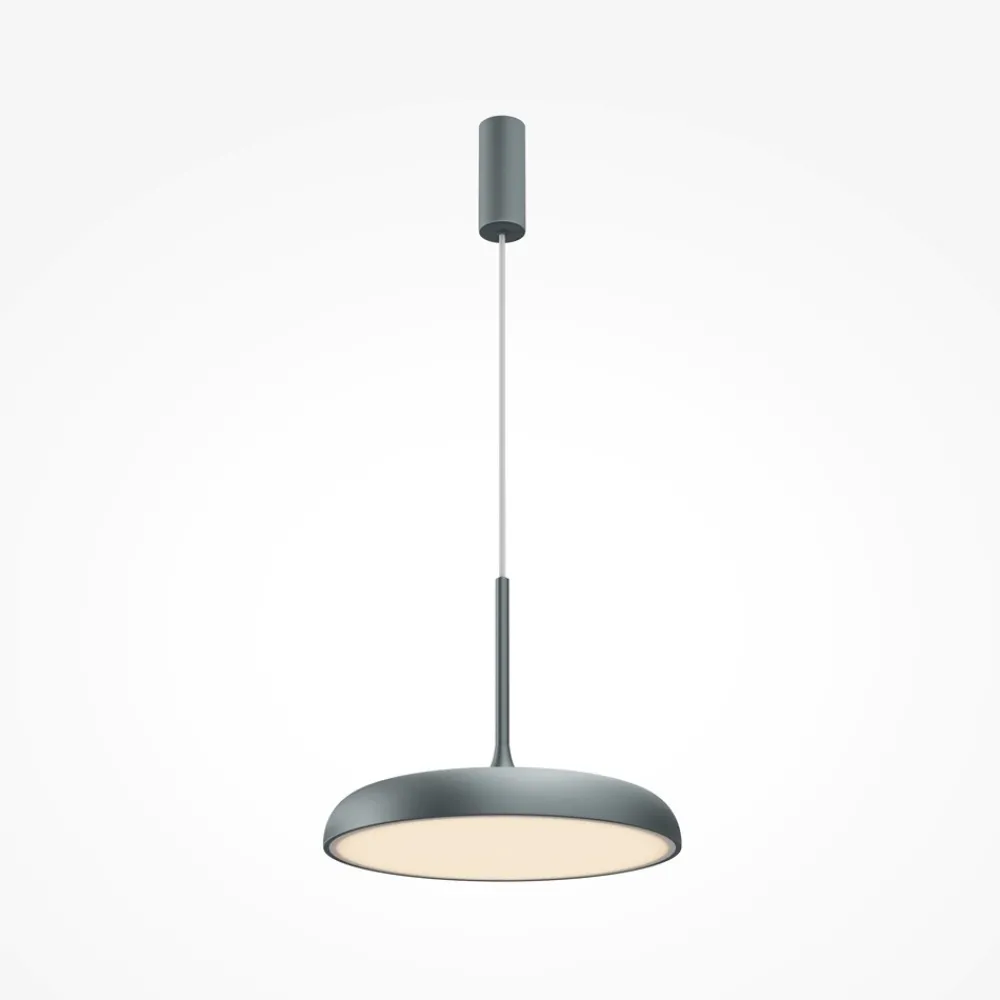 Lampadari Cucina-Maytoni gerhard lampadario da cucina led 26w 3000k grigia mod189pl-l18gr3k1