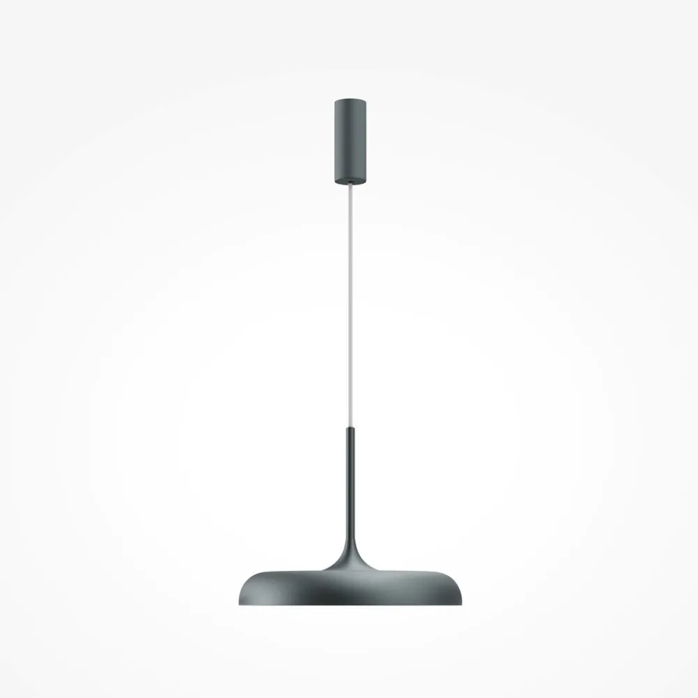 Lampadari Cucina-Maytoni gerhard lampadario da cucina led 26w 3000k grigia mod189pl-l18gr3k1