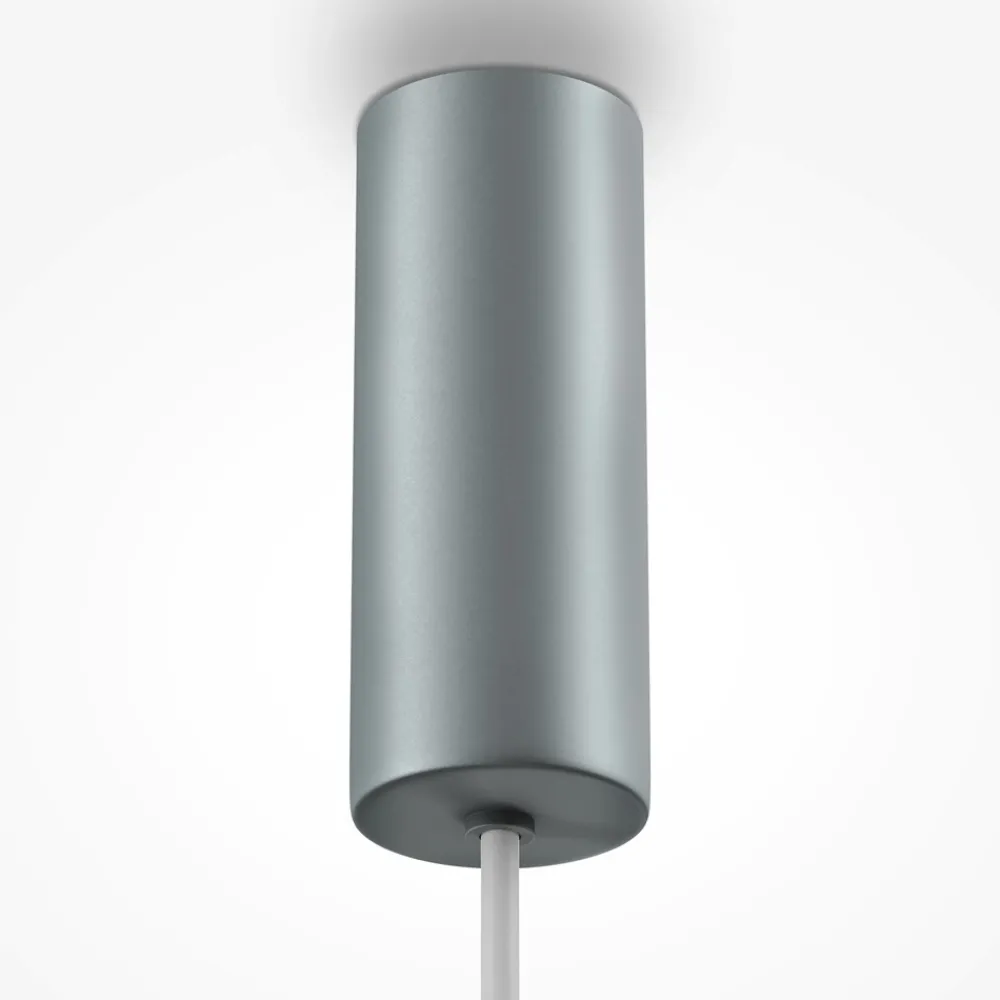 Lampadari Cucina-Maytoni gerhard lampadario da cucina led 26w 3000k grigia mod189pl-l18gr3k1