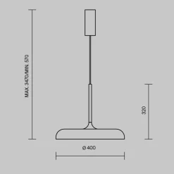 Lampadari Cucina-Maytoni gerhard lampadario da cucina led 26w 3000k grigia mod189pl-l18gr3k1