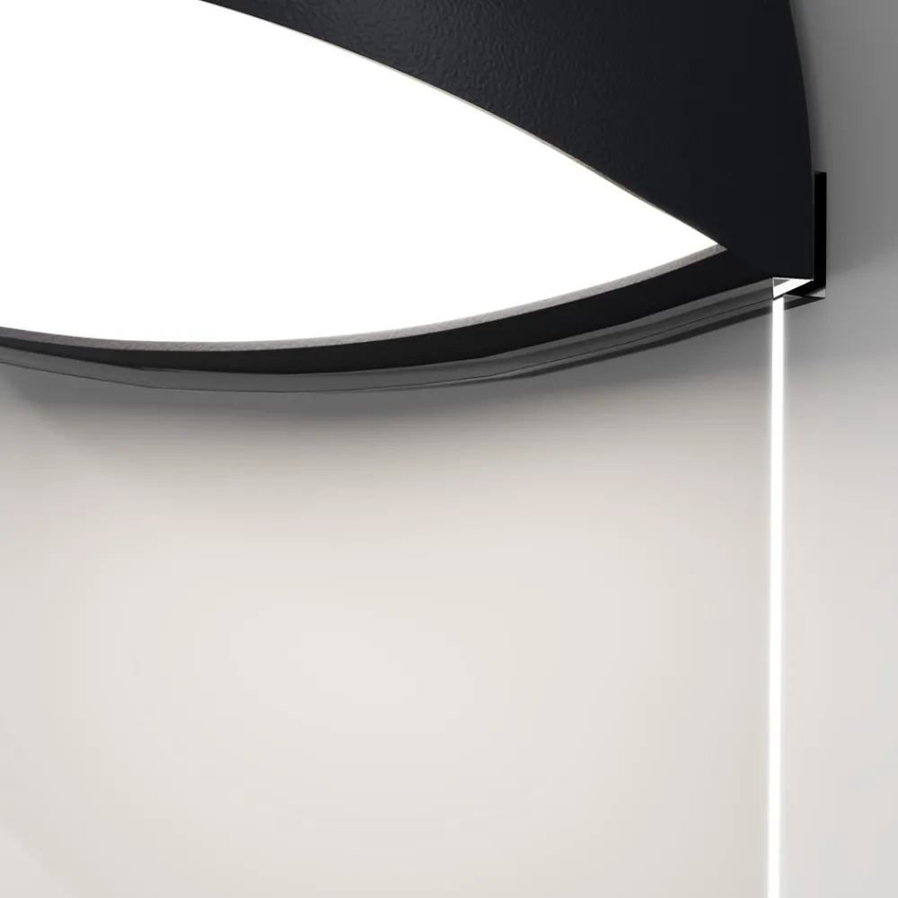 Applique Da Esterno-Maytoni gloss applique da esterno led 3000k ip65 targa segnaletica