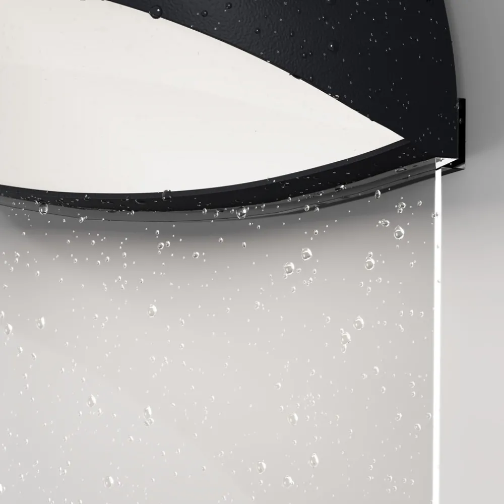 Applique Da Esterno-Maytoni gloss applique da esterno led 3000k ip65 targa segnaletica