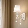 Applique Da Parete-Maytoni grace applique da parete bianco con pendenti