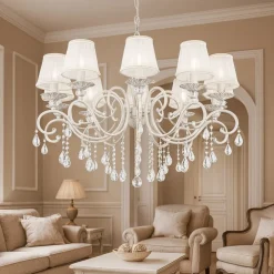 Lampadari Moderni-Maytoni grace lampadario per salone con pendenti