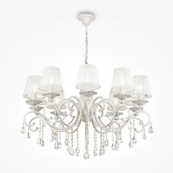 Lampadari Moderni-Maytoni grace lampadario per salone con pendenti