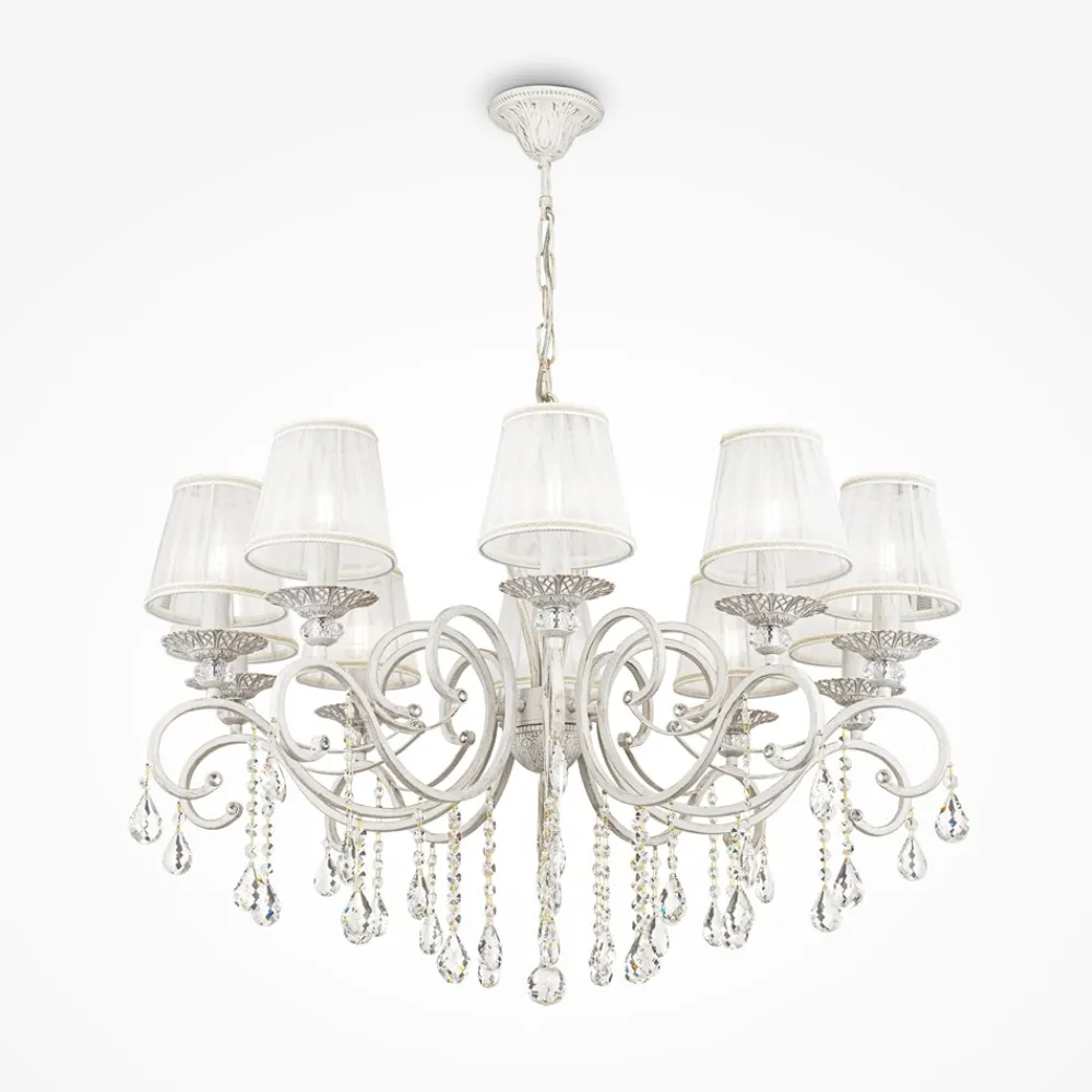 Lampadari Moderni-Maytoni grace lampadario per salone con pendenti