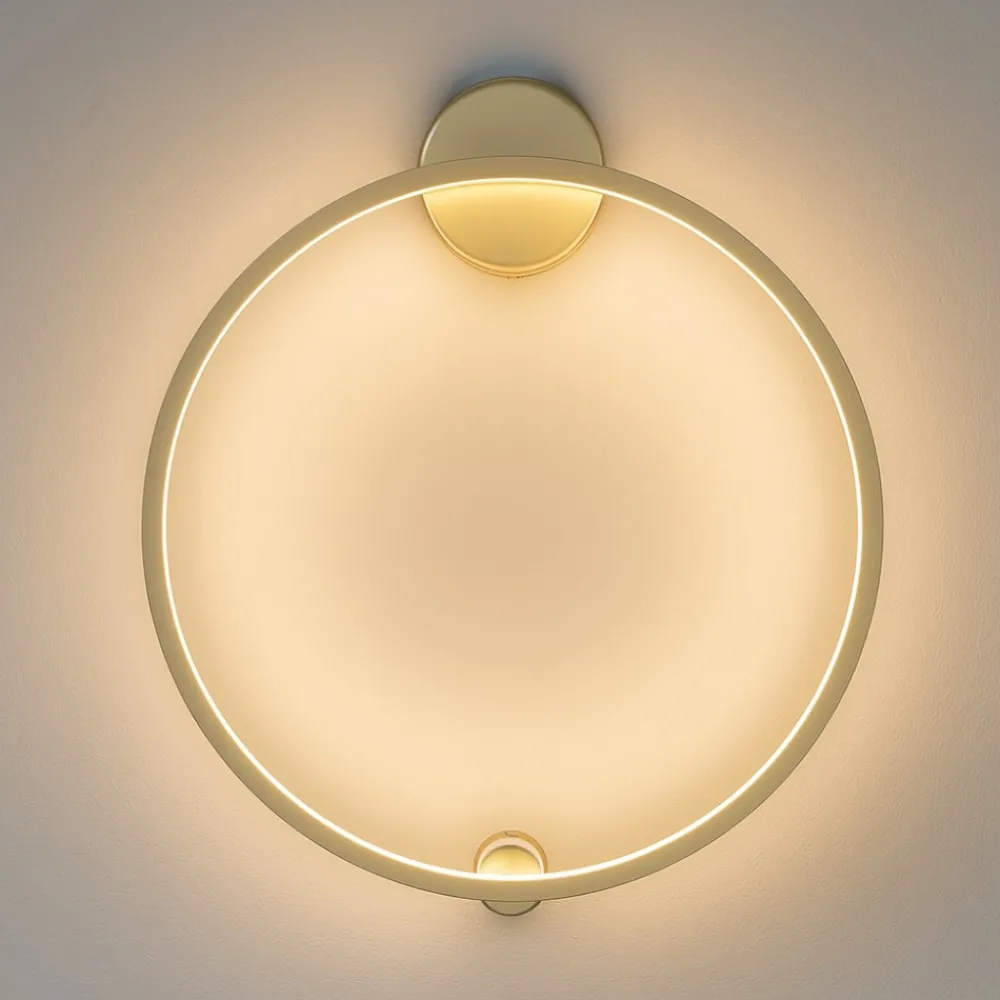 Applique Da Parete-Maytoni halo applique da parete moderna tonda led 4000k