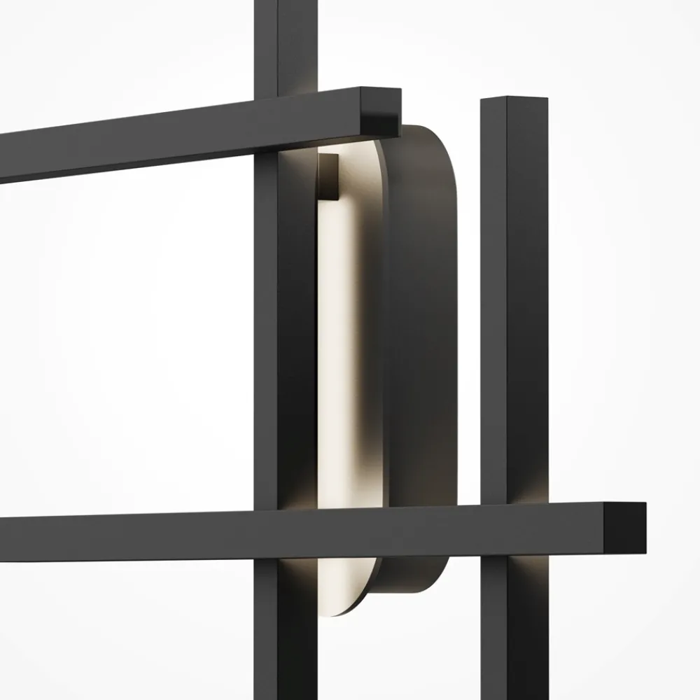 Applique Da Parete-Maytoni halo applique da parete led 24w da 3000k a 4000k geometrico