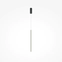 Lampade A Sospensione-Maytoni halo lampada a sospensione nera led 11w da 3000k a 4000k