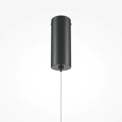 Lampade A Sospensione-Maytoni halo lampada a sospensione nera led 11w da 3000k a 4000k