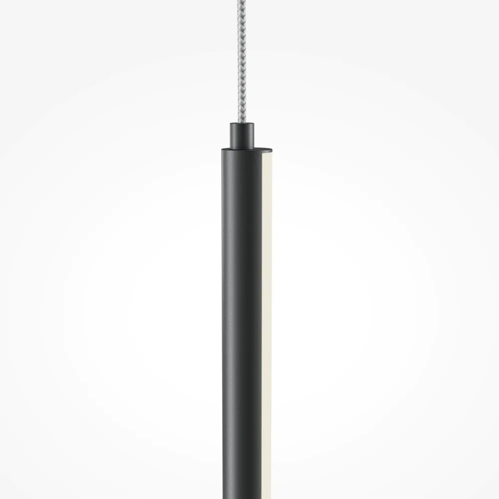 Lampade A Sospensione-Maytoni halo lampada a sospensione led 15w da 3000k a 4000k nera