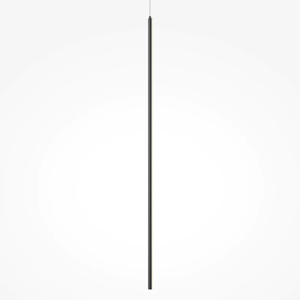 Lampade A Sospensione-Maytoni halo lampada a sospensione led 15w da 3000k a 4000k nera