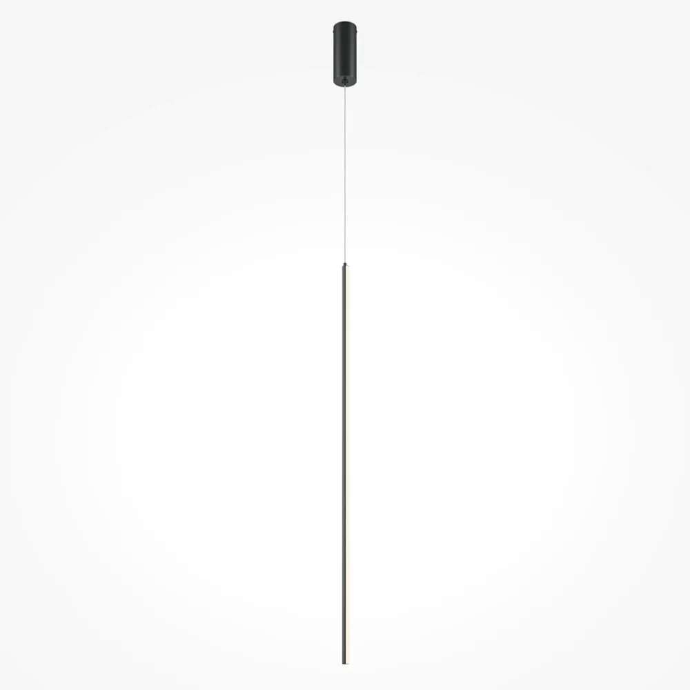 Lampade A Sospensione-Maytoni halo lampada a sospensione led 15w da 3000k a 4000k nera